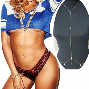 Body - sieraad ketting met muntjes - Ibiza